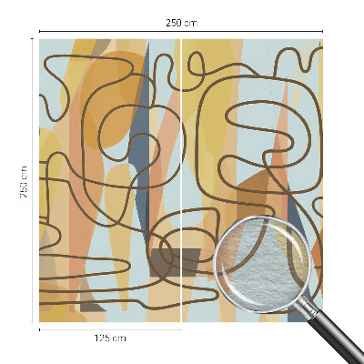 Premium fototapeta Apstraktni oblici