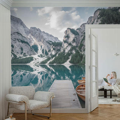 Vlies fototapeta Planinska panorama