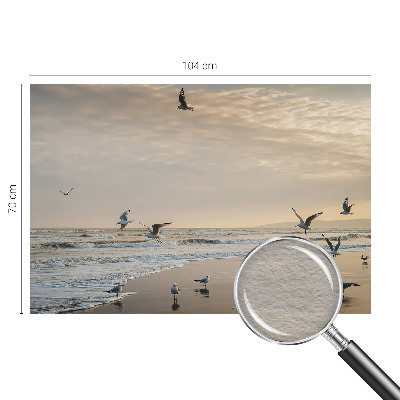 Zidna dekoracija fototapeta s motivom mirnog prizora uz more