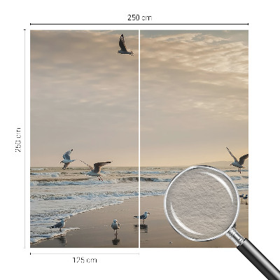Zidna dekoracija fototapeta s motivom mirnog prizora uz more
