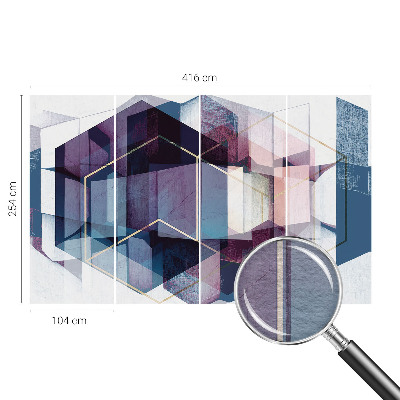Fototapeta za zid Geometrijske kocke