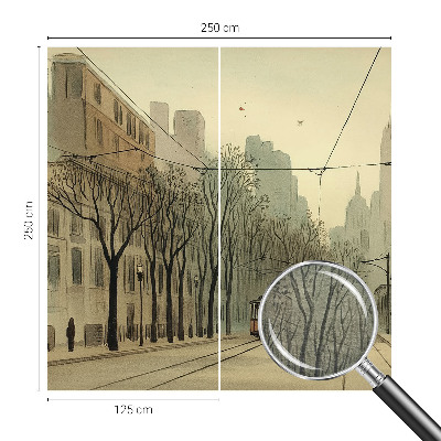 Visokokvalitetna fototapeta s motivom urbane simetrije