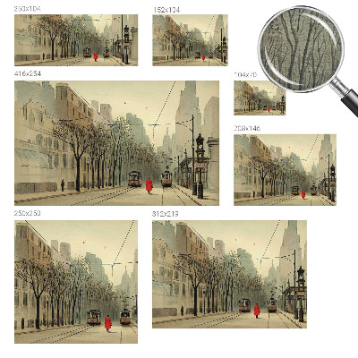 Visokokvalitetna fototapeta s motivom urbane simetrije