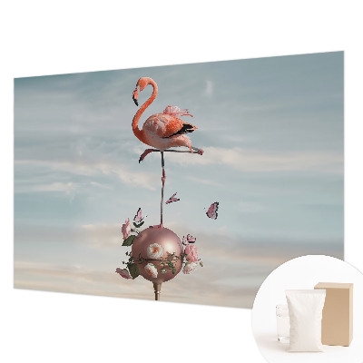 Premium fototapeta s motivom elegantnog flaminga