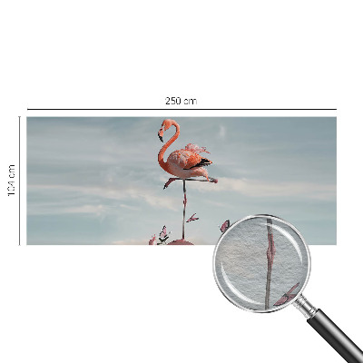 Premium fototapeta s motivom elegantnog flaminga
