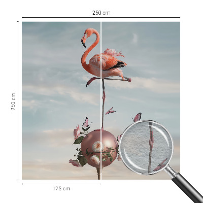 Premium fototapeta s motivom elegantnog flaminga