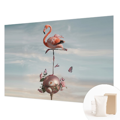 Premium fototapeta s motivom elegantnog flaminga