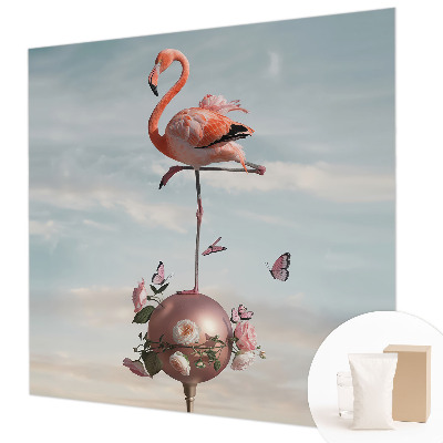 Premium fototapeta s motivom elegantnog flaminga