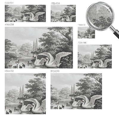 Fototapeta za dnevni boravak s motivom elegancije prirode