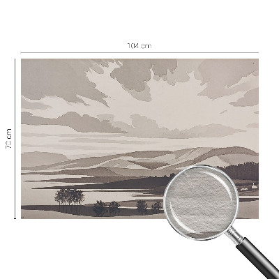 Moderna fototapeta s motivom mirnog krajolika