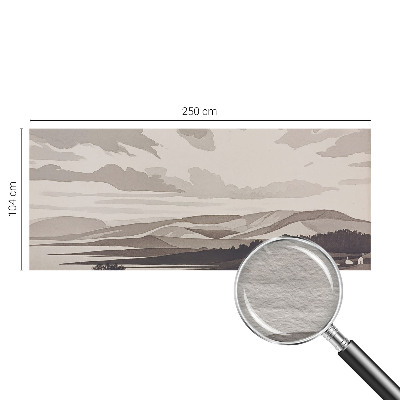 Moderna fototapeta s motivom mirnog krajolika