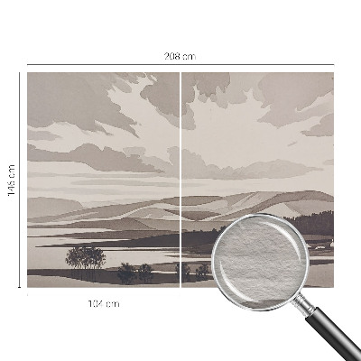Moderna fototapeta s motivom mirnog krajolika