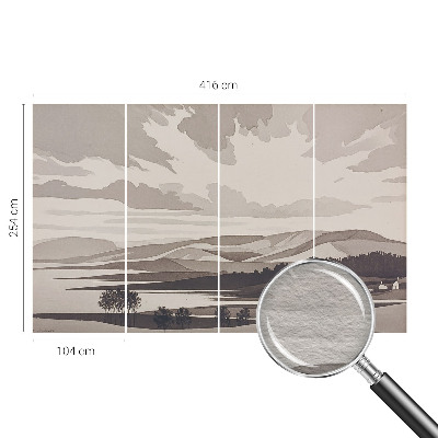 Moderna fototapeta s motivom mirnog krajolika