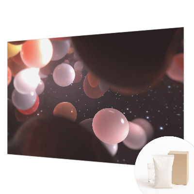Vlies fototapeta s motivom svemirskih kugli