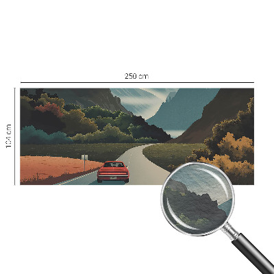 Foto tapeta za zid s motivom planinske avanture
