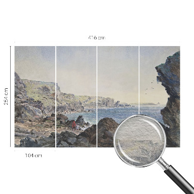 Fototapeta za dnevni boravak s motivom mirne obale