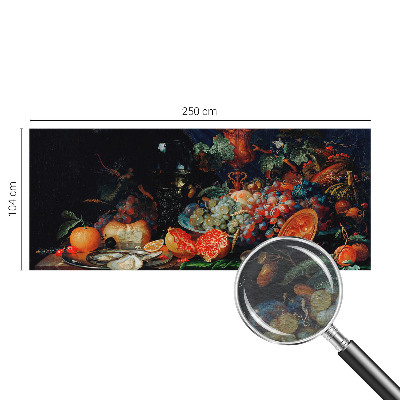 Vlies fototapeta za dječju sobu s motivom obilja voća