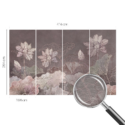 Premium fototapeta s motivom mirne botanike