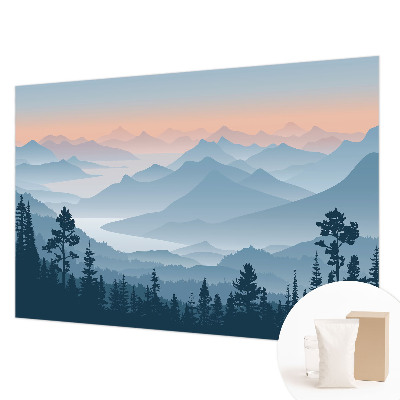 Foto tapeta za zid s motivom planinske panorame