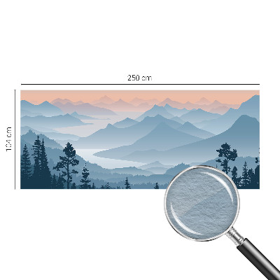 Foto tapeta za zid s motivom planinske panorame