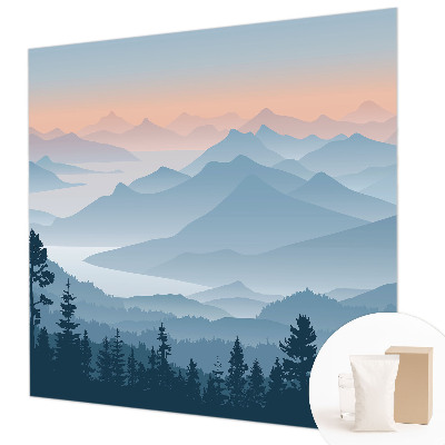 Foto tapeta za zid s motivom planinske panorame