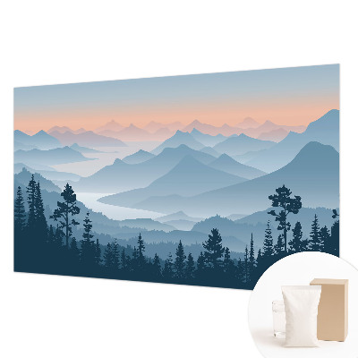 Foto tapeta za zid s motivom planinske panorame