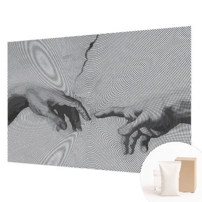 Zidna fototapeta s motivom hipnotičkih ruku