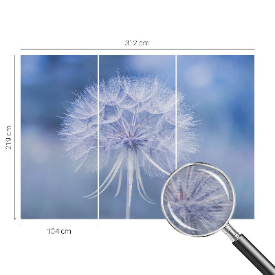 Vlies fototapeta za dječju sobu s motivom u plavim tonovima