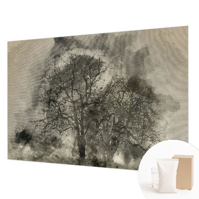 Fototapeta s tiskom s motivom tajanstvenih stabala