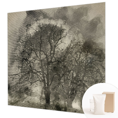 Fototapeta s tiskom s motivom tajanstvenih stabala