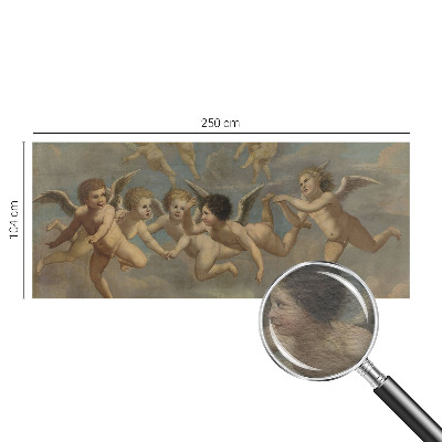 Zidna dekoracija fototapeta s motivom anđeoskih figura