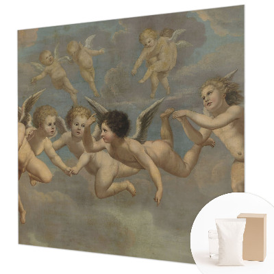 Zidna dekoracija fototapeta s motivom anđeoskih figura