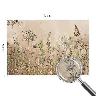 Premium fototapeta s motivom rustikalnog cvijeća