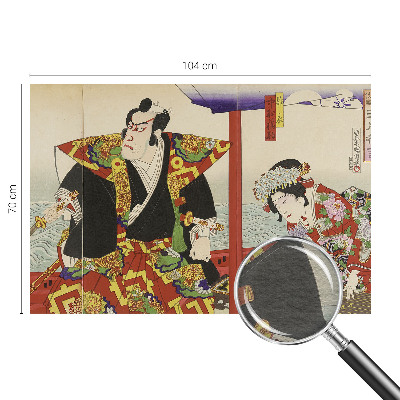 Foto tapeta za dnevni boravak s motivom japanskog kazališta