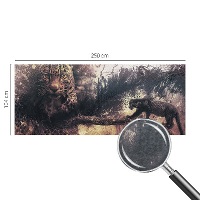 Moderna fototapeta s motivom šume