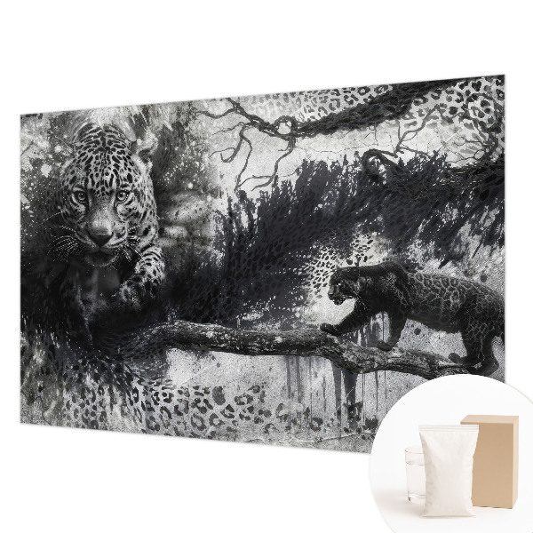 Premium fototapeta Apstraktni leopardi
