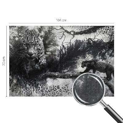 Premium fototapeta Apstraktni leopardi