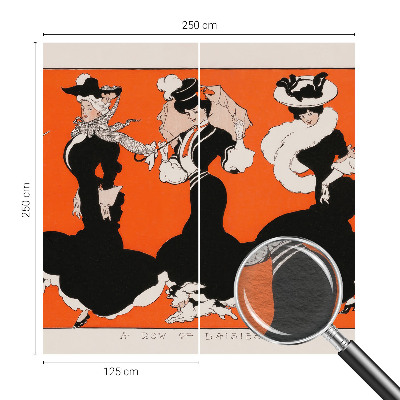 Zidna fototapeta od flisa Ženske odjevne kombinacije