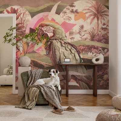 Foto tapeta po mjeri s motivom tropskih ptica