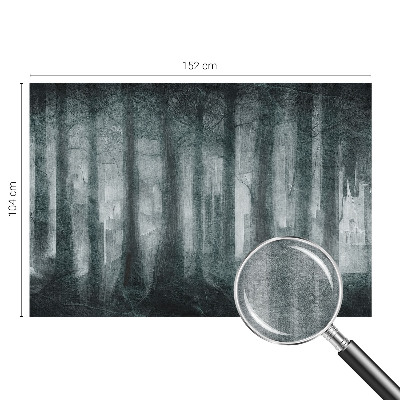 Fototapeta za zid s motivom tajanstvene šume