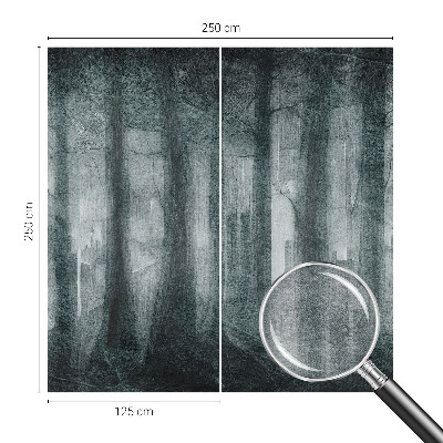 Fototapeta za zid s motivom tajanstvene šume