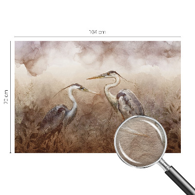 Flis fototapeta Elegantne ptice