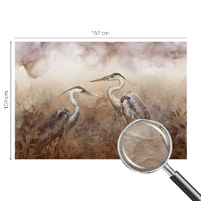 Flis fototapeta Elegantne ptice