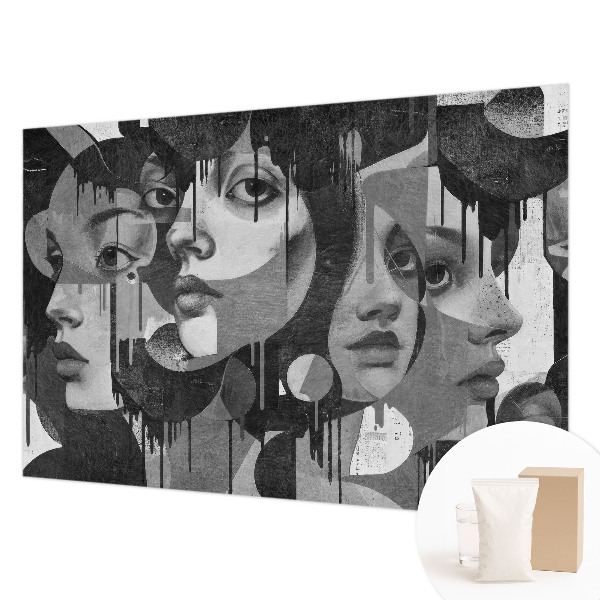 Premium fototapeta Ženska lica