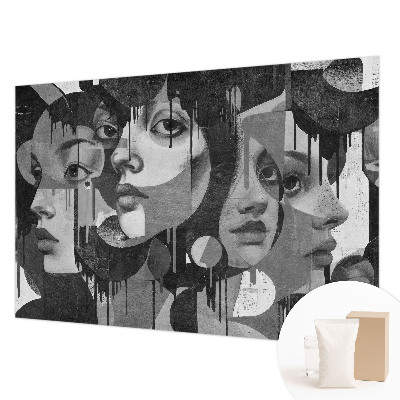Premium fototapeta s motivom ženskih lica