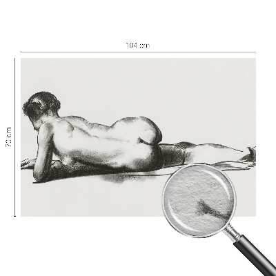 Zidna dekoracija fototapeta Suptilni čin