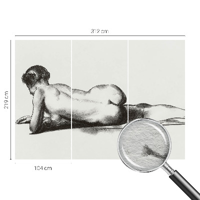 Zidna dekoracija fototapeta Suptilni čin