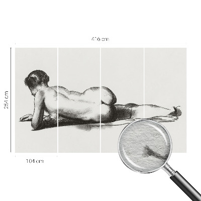 Zidna dekoracija fototapeta Suptilni čin
