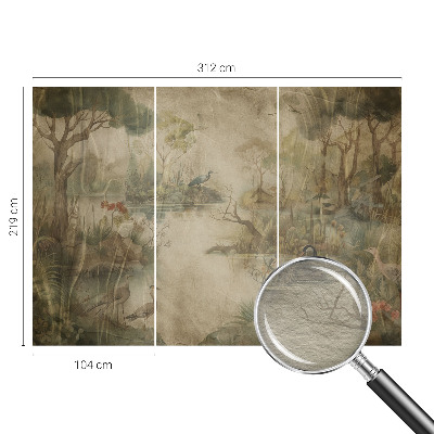 Vlies fototapeta s motivom šumskog prizora