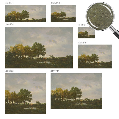 Foto tapeta za spavaću sobu s motivom šumskog krajolika